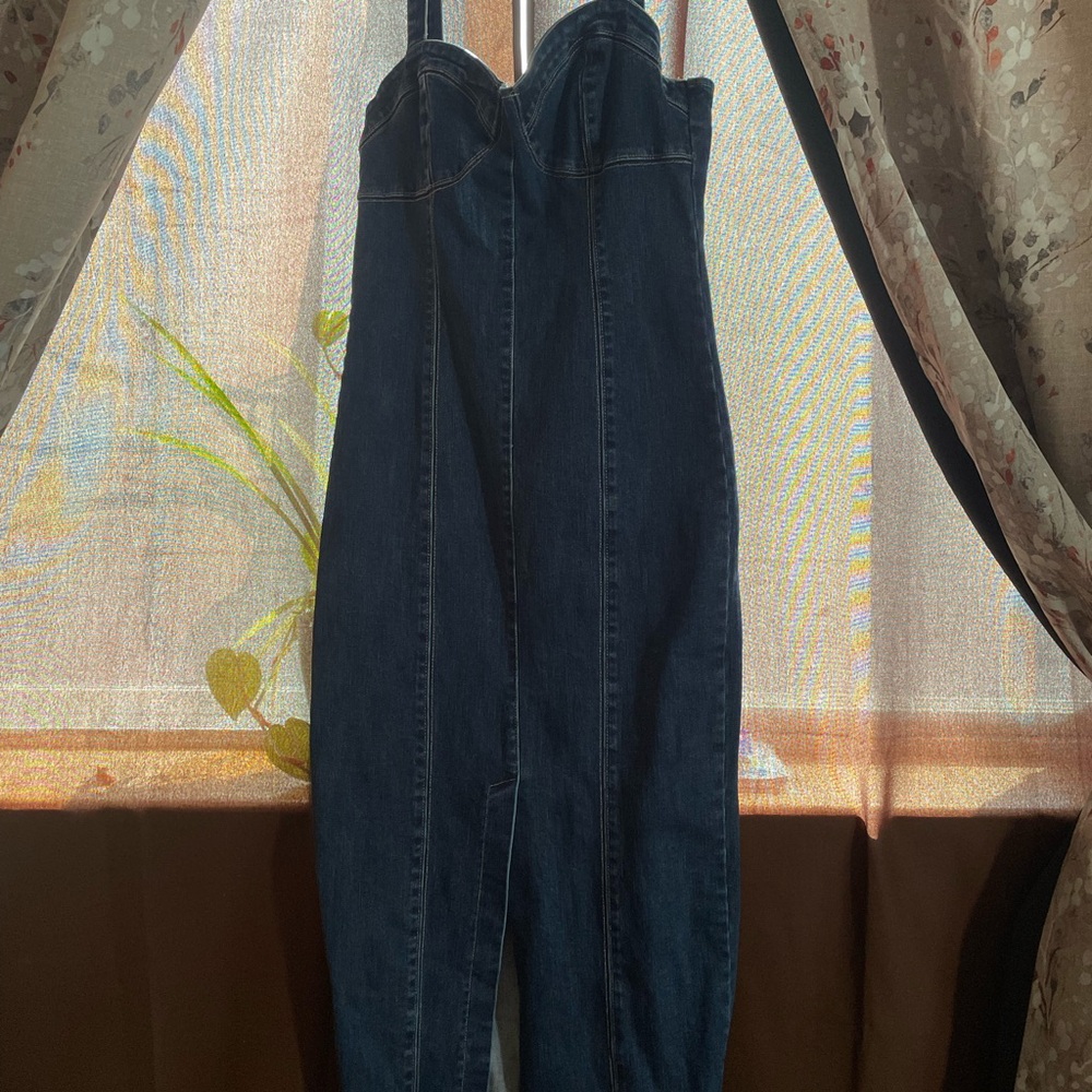 Dark Blue Denim Dress